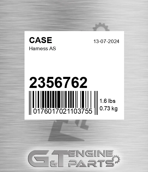 2356762 CASE Harness As
