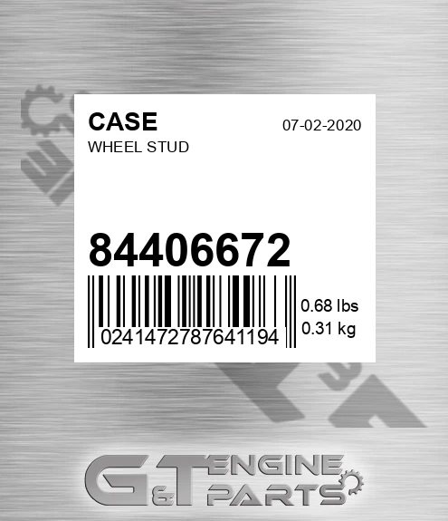 84406672 Wheel Stud