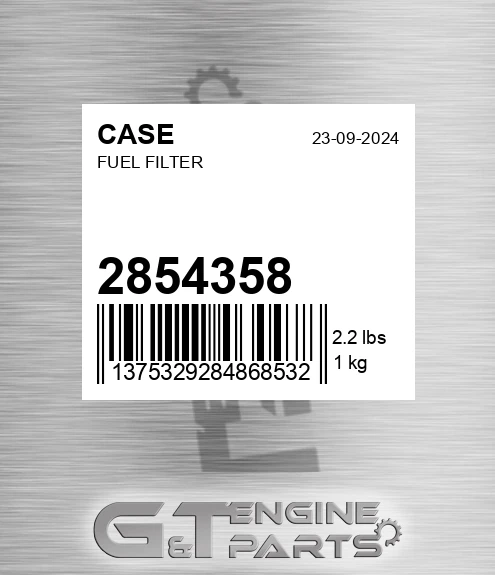 2854358 Fuel Filter