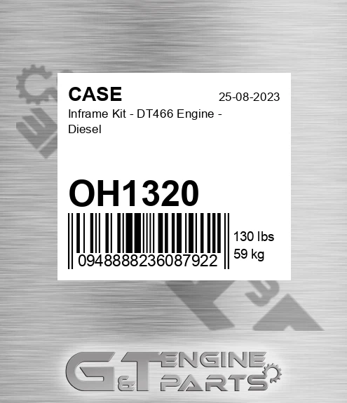 OH1320 Inframe Kit - Dt466 Engine - Diesel