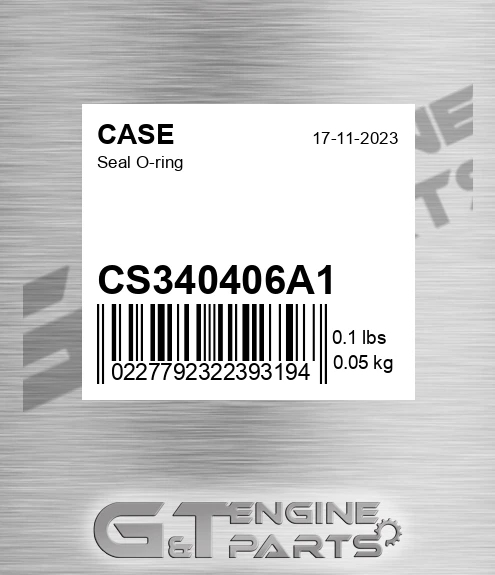 CS340406A1 Seal O-ring