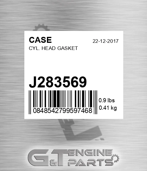 J283569 Cyl. Head Gasket