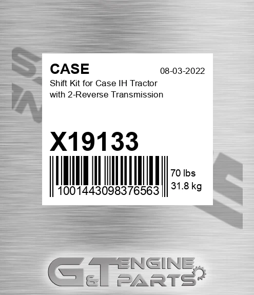 X19133 Shift Kit For Ih Tractor With 2-reverse Transmission