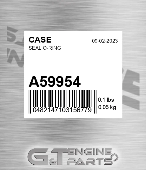 A59954 Seal O-ring