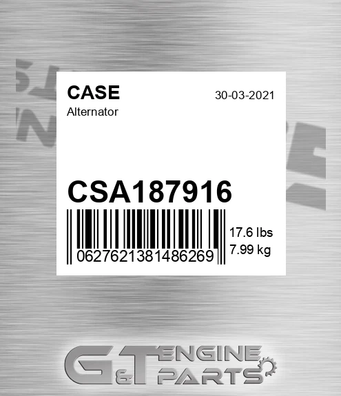 CSA187916 Alternator