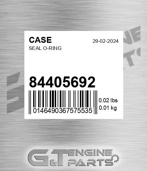 84405692 Seal O-ring