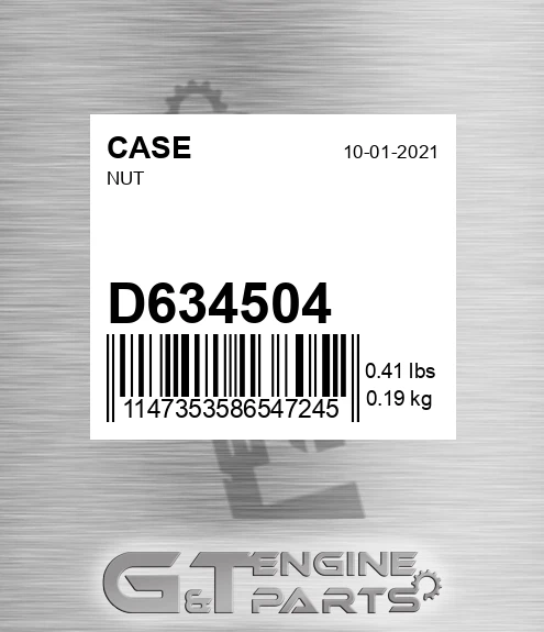 D634504 Nut