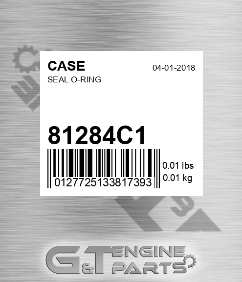 81284C1 Seal O-ring