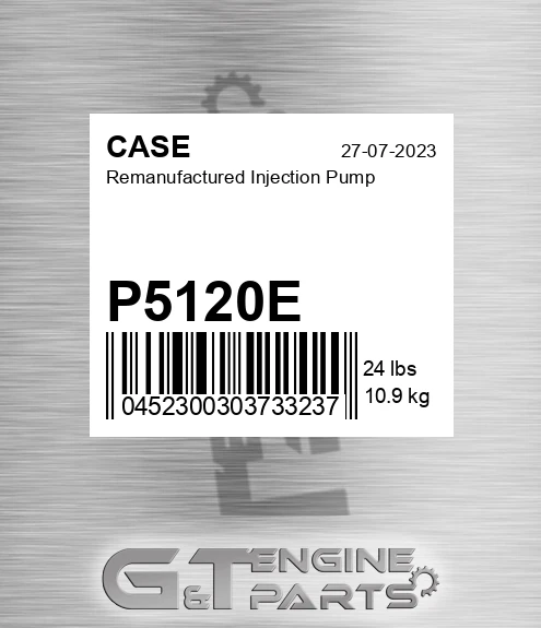 P5120E Remanufactured Injection Pump