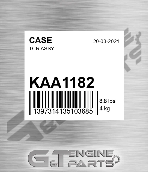 KAA1182 Tcr Assy