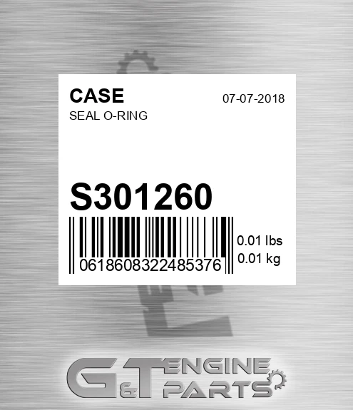 S301260 Seal O-ring
