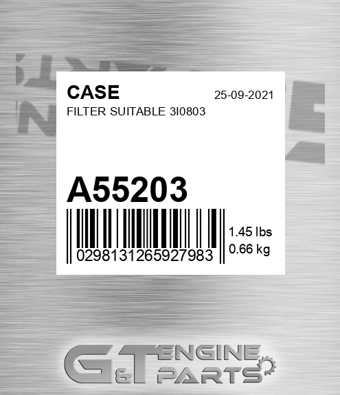 A55203 Filter Suitable 3i0803
