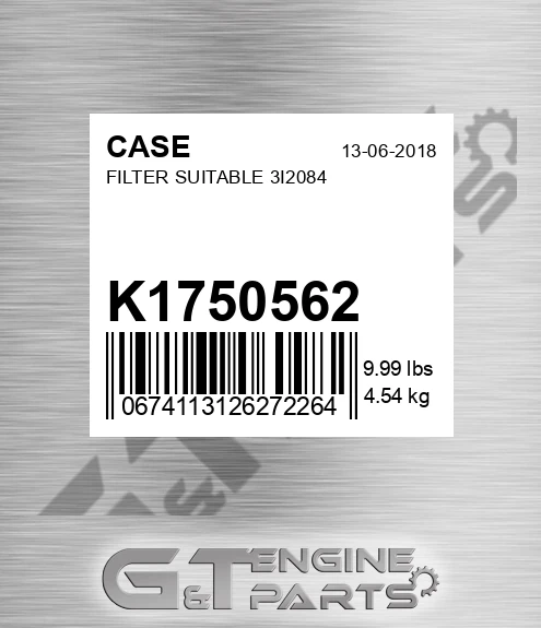 K1750562 Filter Suitable 3i2084