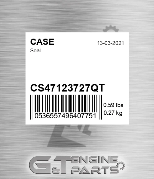 CS47123727QT Seal