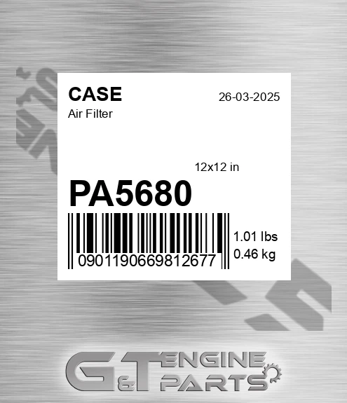 PA5680 Air Filter
