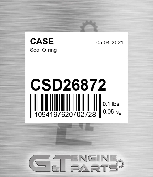 CSD26872 Seal O-ring