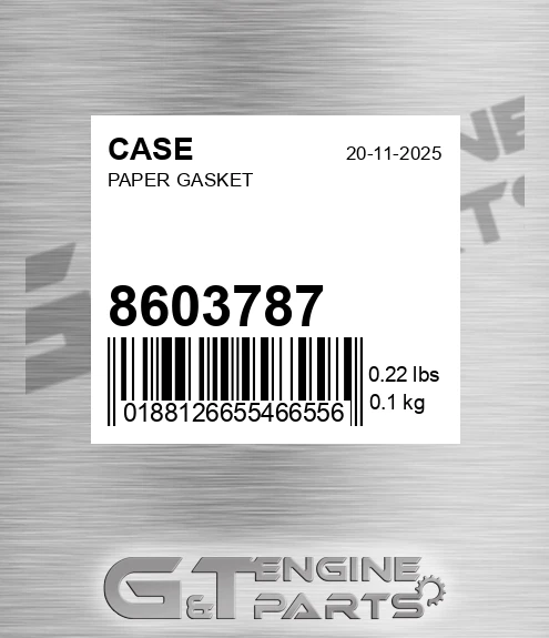 8603787 Paper Gasket