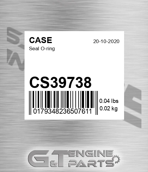 CS39738 Seal O-ring