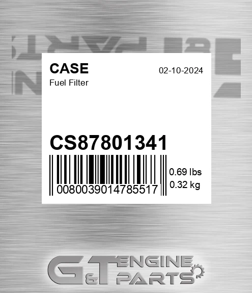 CS87801341 Fuel Filter