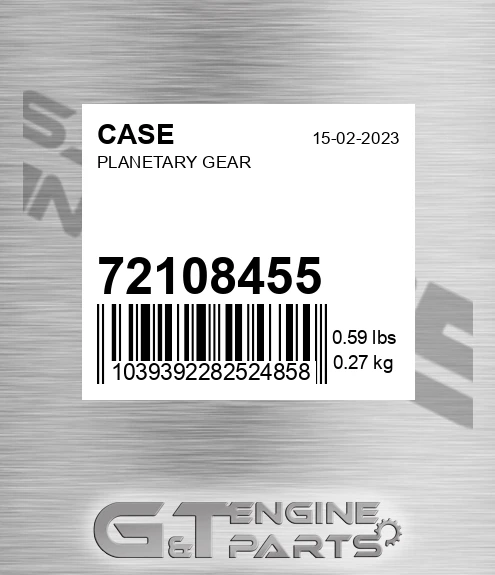 72108455 Planetary Gear
