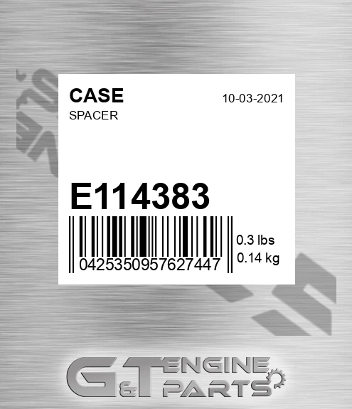 E114383 Spacer