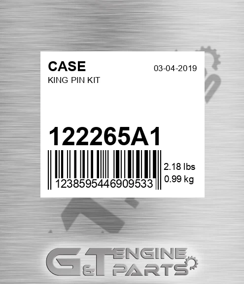 122265A1 King Pin Kit