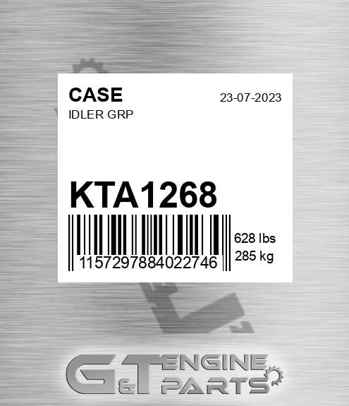 KTA1268 Idler Grp