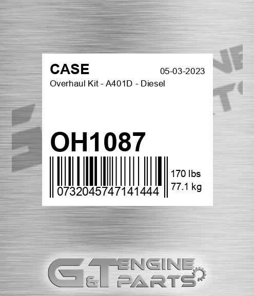 OH1087 Overhaul Kit - A401d - Diesel