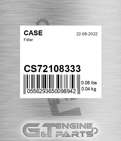 CS72108333 Filter