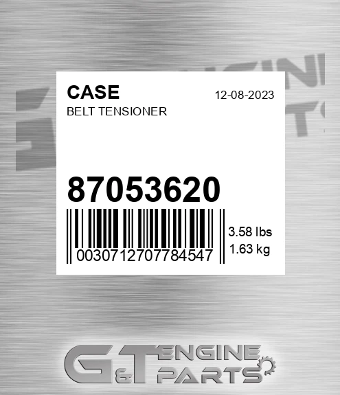 87053620 Belt Tensioner