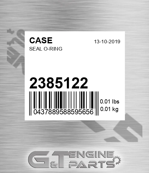 238-5122 Seal O-ring