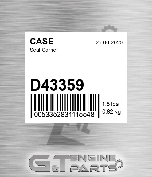 D43359 Seal Carrier