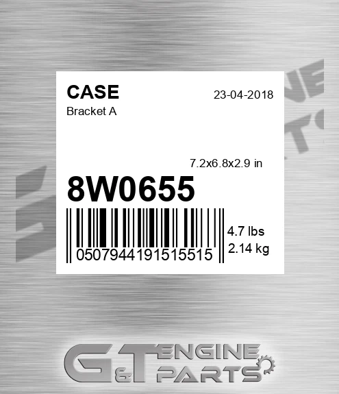 8W0655 Bracket A