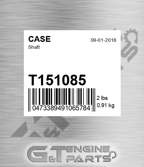 T151085 CASE Shaft