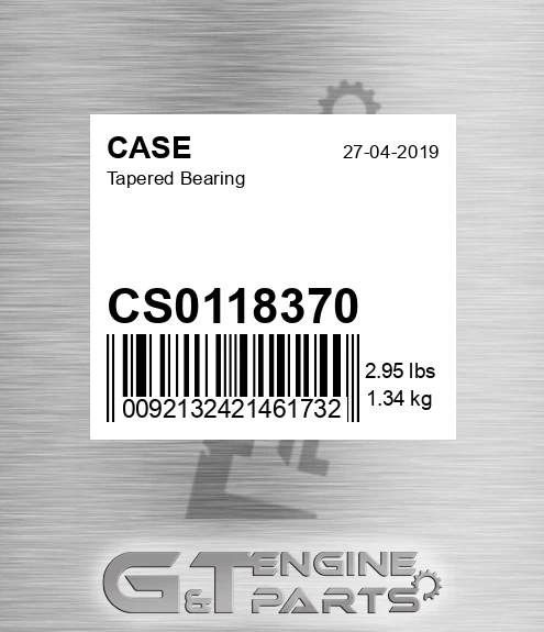 CS0118370 Tapered Bearing
