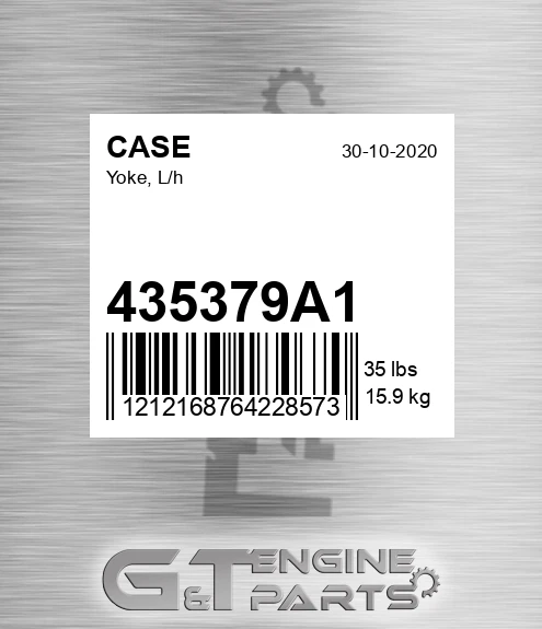 435379A1 CASE Yoke, L/h