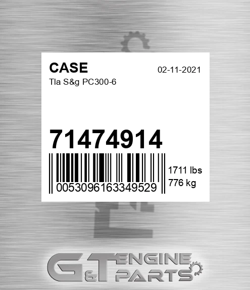 71474914 Tla S&g Pc300-6