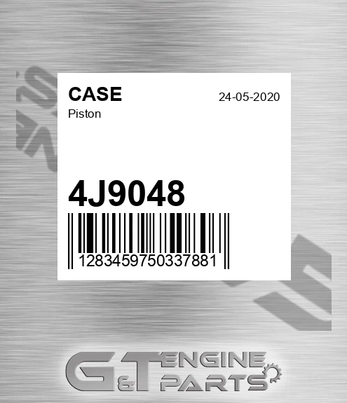 4J9048 CASE Piston