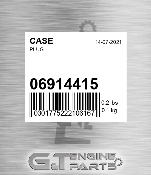 06914415 Plug