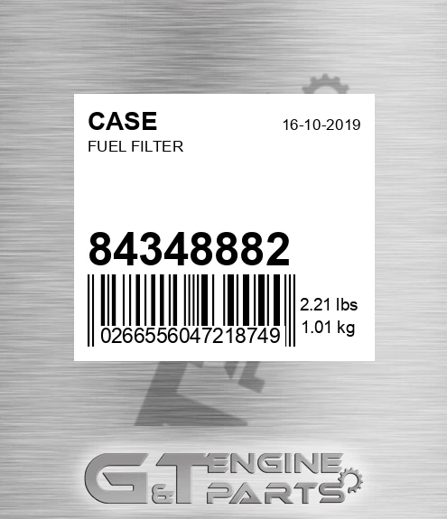 84348882 Fuel Filter