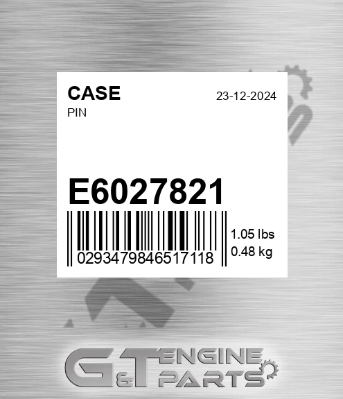 E6027821 Pin
