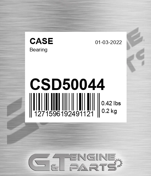 CSD50044 CASE Bearing