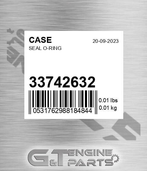 33742632 Seal O-ring