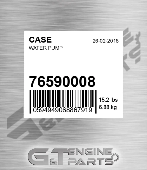 76590008 Water Pump