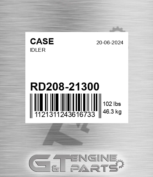 RD208-21300 Idler