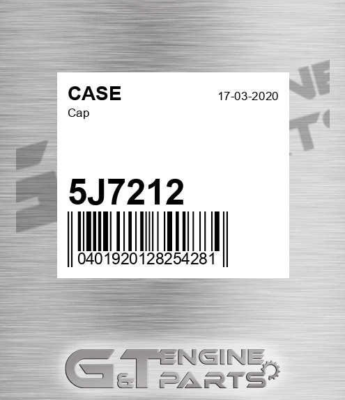 5J7212 Cap
