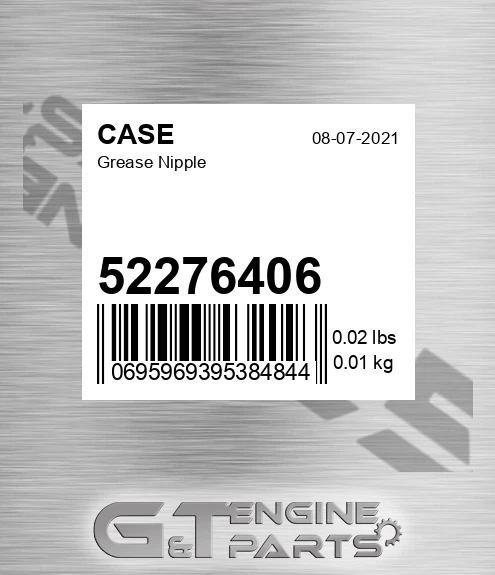 52276406 CASE Grease Nipple