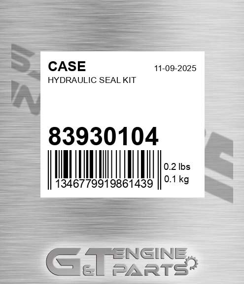83930104 Hydraulic Seal Kit