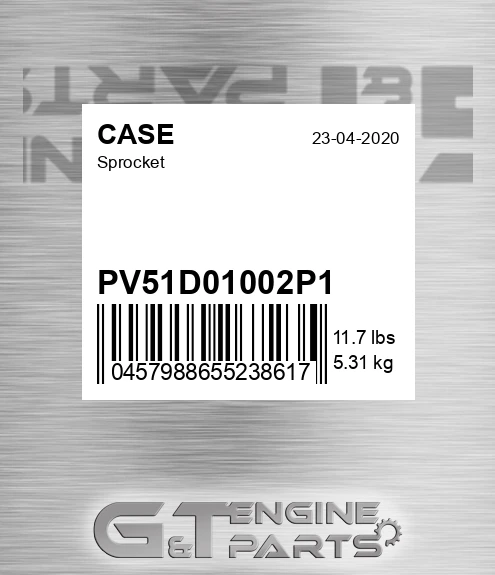 PV51D01002P1 Sprocket