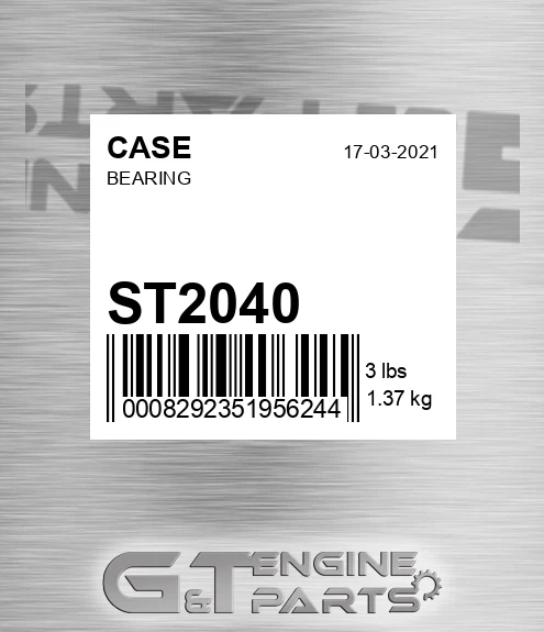 ST2040 CASE Bearing